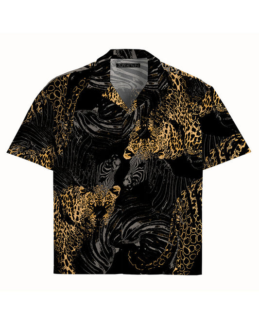 Udo Short Sleeve Camp Shirt | The Wild Print